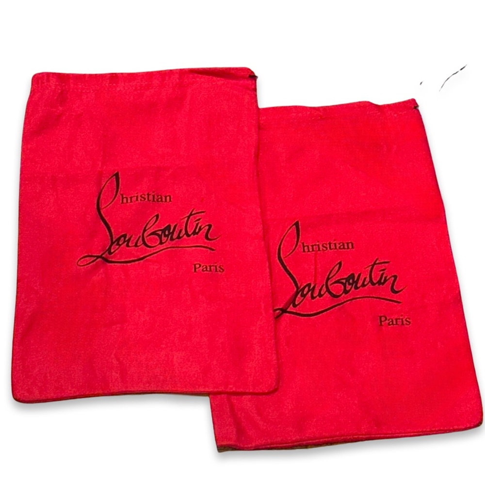 Christian Louboutin: Shoe dust bags 👠 (Set of 2)